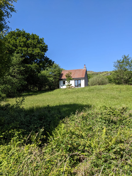 Self Catering Cottages in remote Rahoy, Morvern on West Coast of Scotland